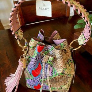 Aldo Bucket Bag with Crossbody strap